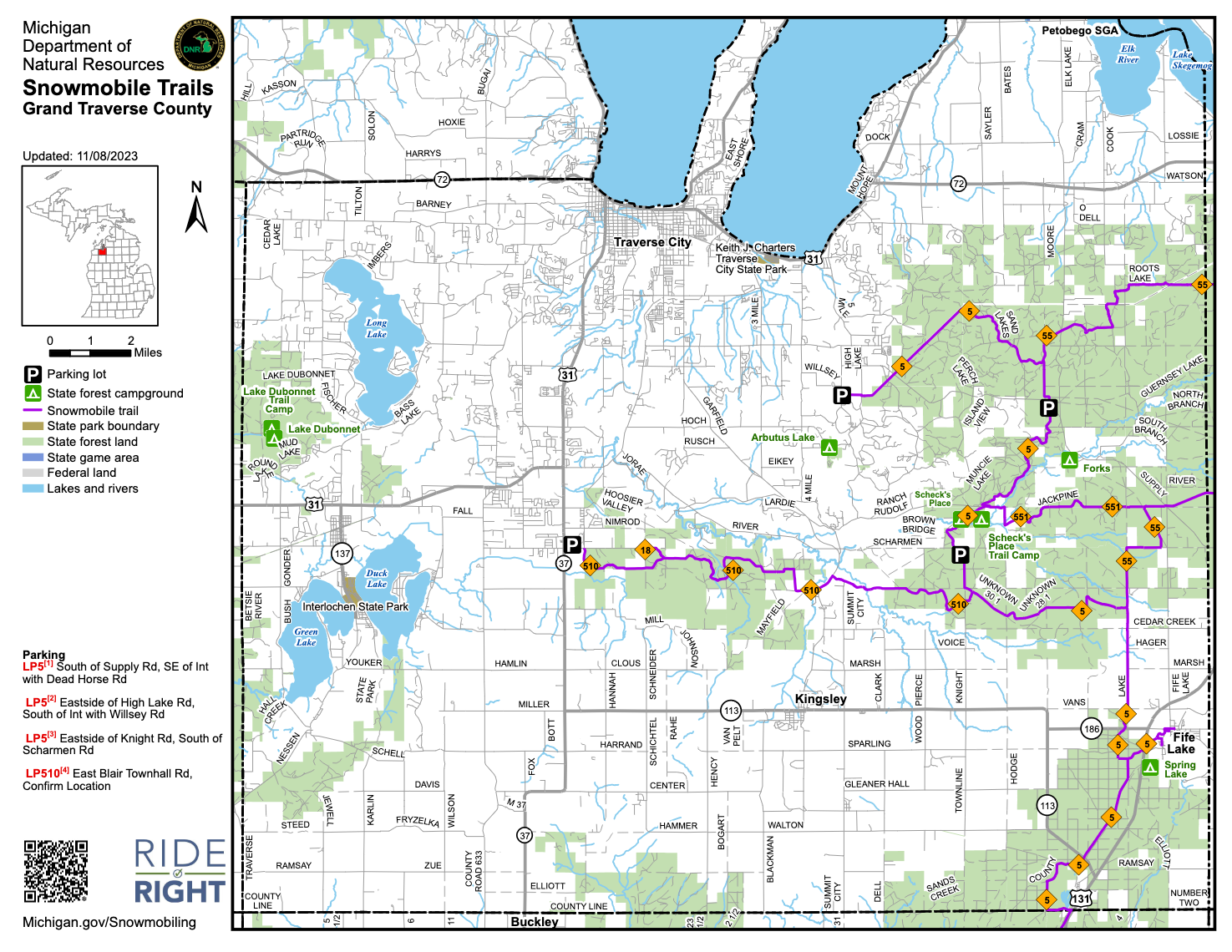 Traverse City - Rocky Mountain Sled Conditions